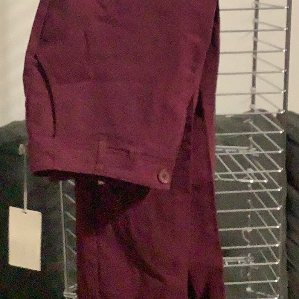 Dark red A.N.D pants